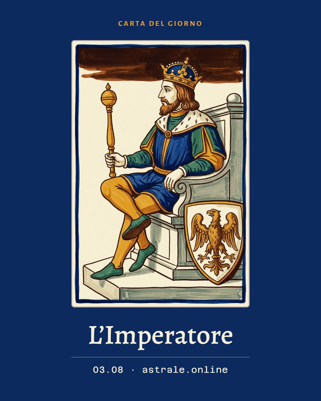 L’Imperatore, 3 agosto 2026