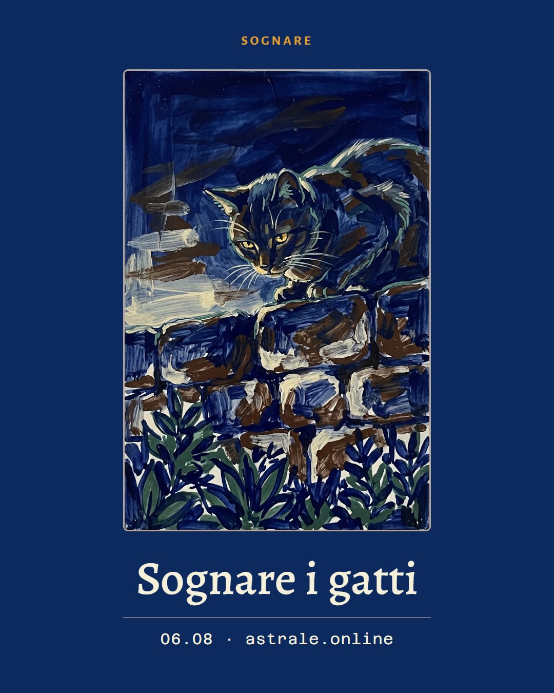 Sognare i gatti, 6 agosto 2026