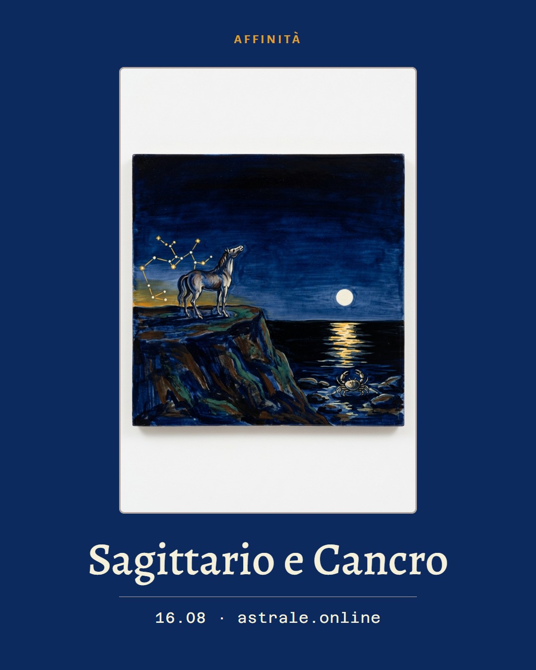 Sagittario e Cancro, 16 agosto 2026