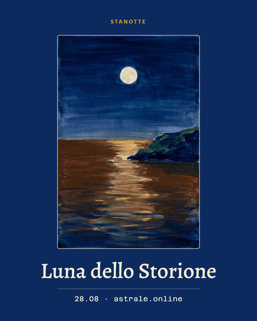 Luna dello Storione, 28 agosto 2026