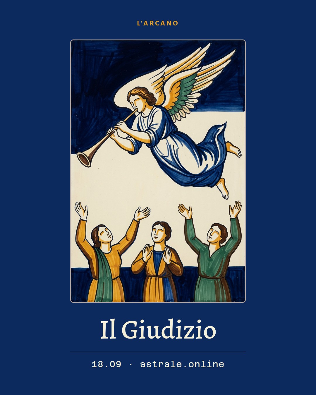 Il Giudizio, 18 settembre 2026