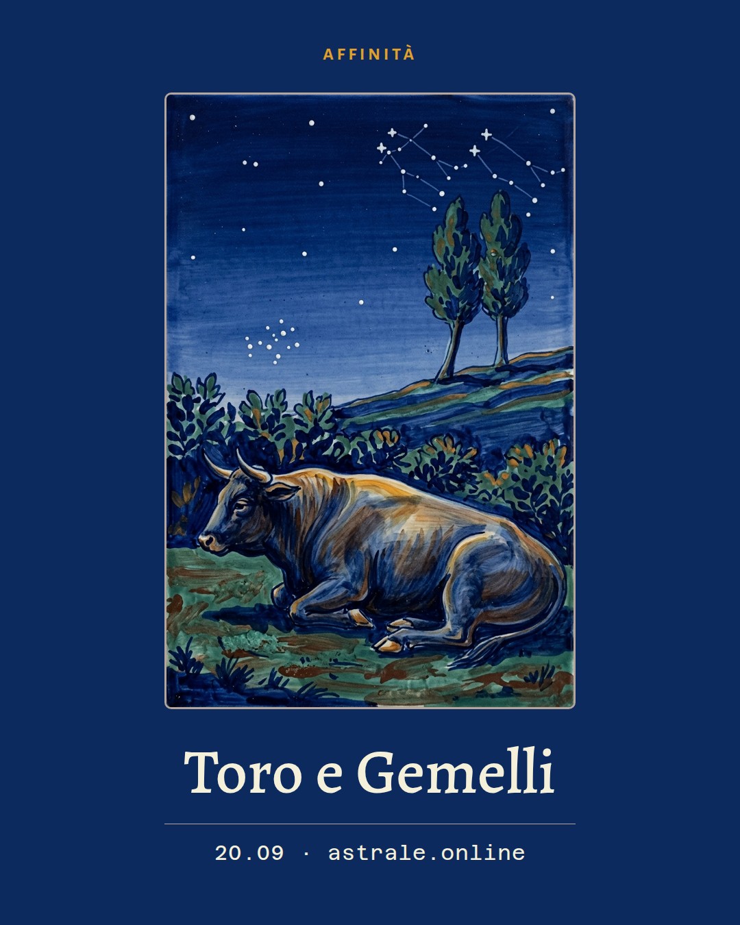 Toro e Gemelli, 20 settembre 2026