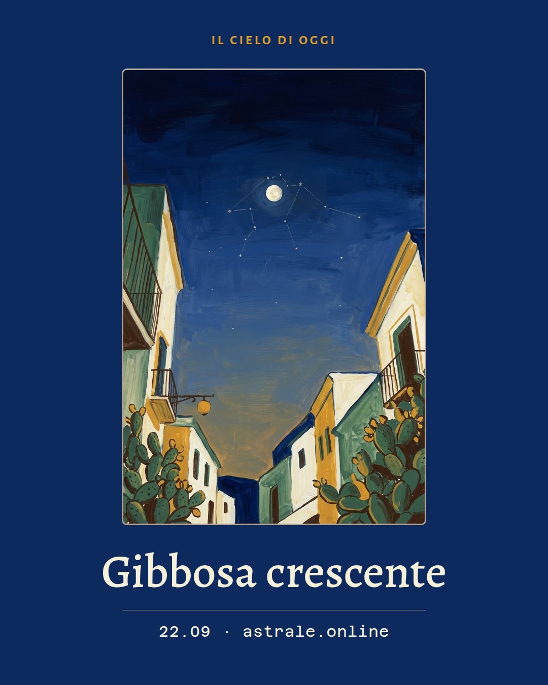 Gibbosa crescente, 22 settembre 2026