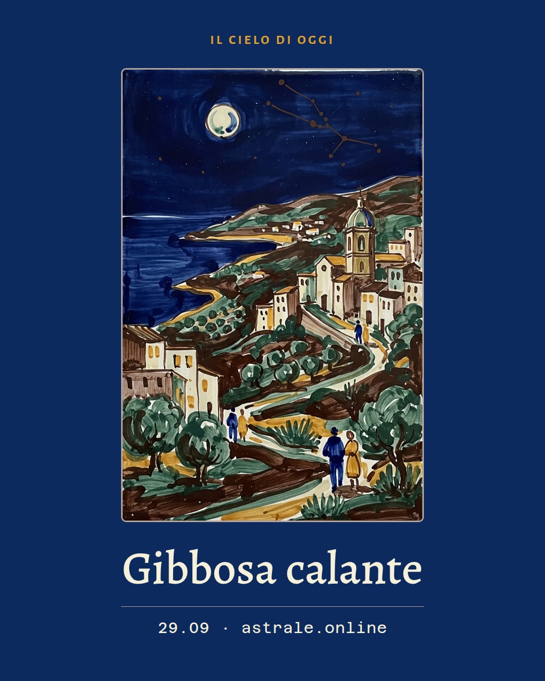 Gibbosa calante, 29 settembre 2026