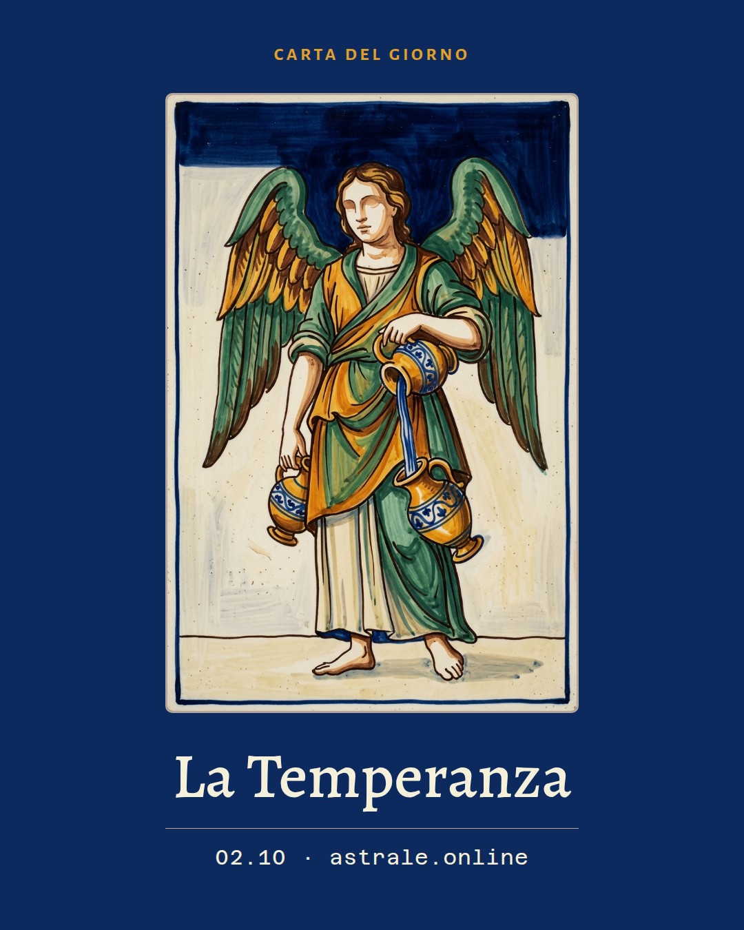 La Temperanza, 2 ottobre 2026