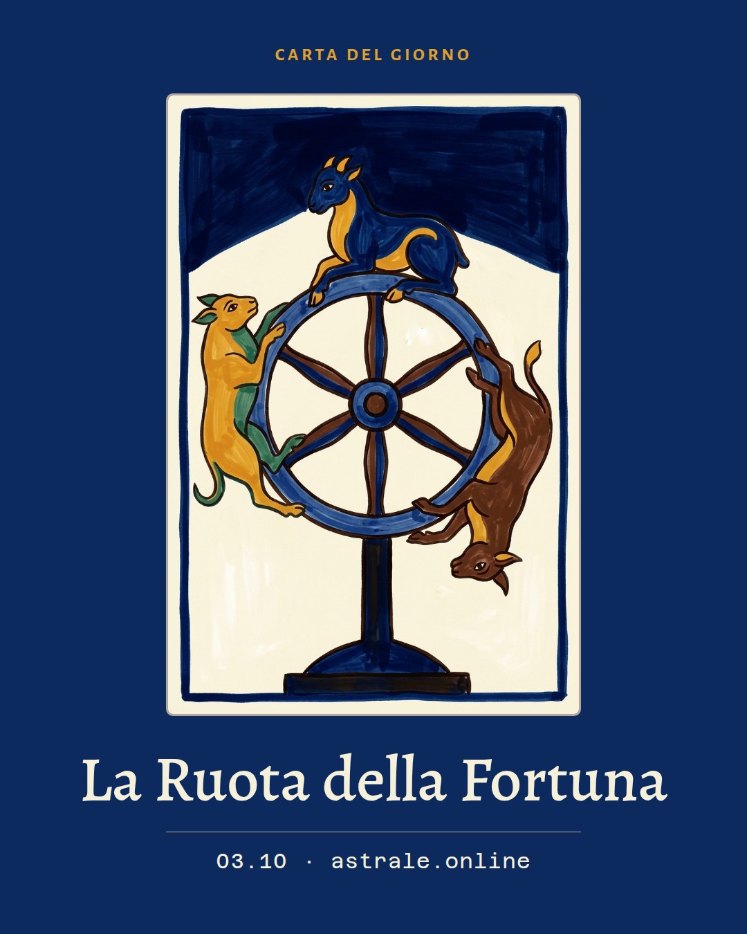 La Ruota della Fortuna, 3 ottobre 2026