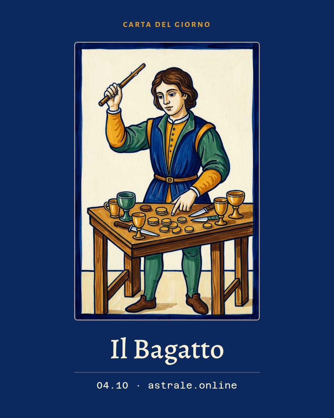Il Bagatto, 4 ottobre 2026