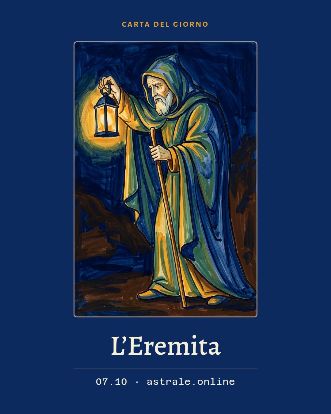 L’Eremita, 7 ottobre 2026