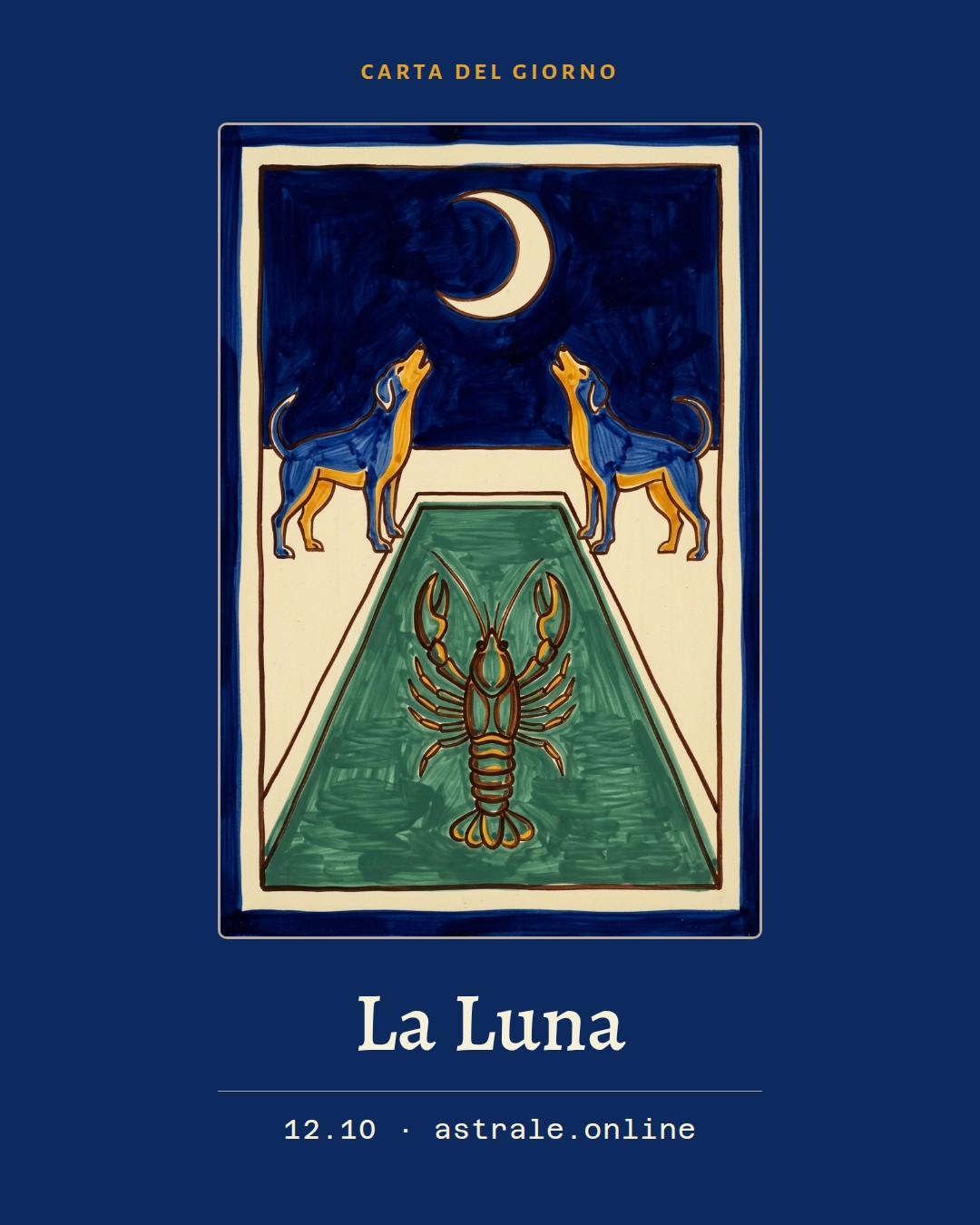 La Luna, 12 ottobre 2026